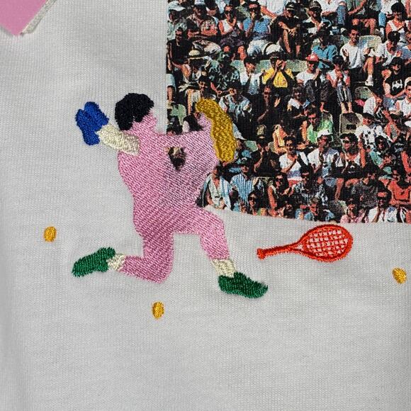 NEW WITH TAGS CARNE BOLLENTE SLIM FIT LONG SLEEVE TENNIS T SHIRT - Picture 6 of 9